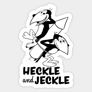 Heckle and Jeckle - Old Cartoon Sticker